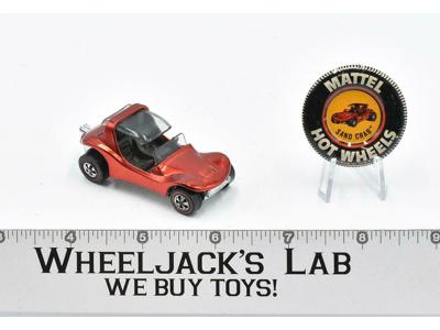 Sand Crab Red With Button 1971 Redline Hot Wheels Mattel Vintage RL