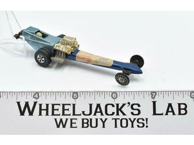 Fuel Dragster Blue 1970 Hot Wheels Mattel Vintage