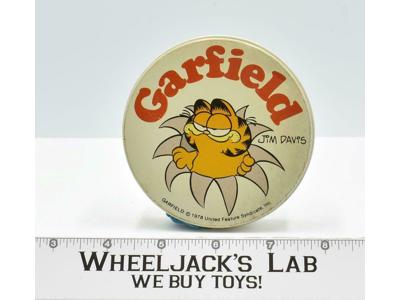 Garfield the Cat / Jim Davis 1978 Cheinco Metal Tin Container