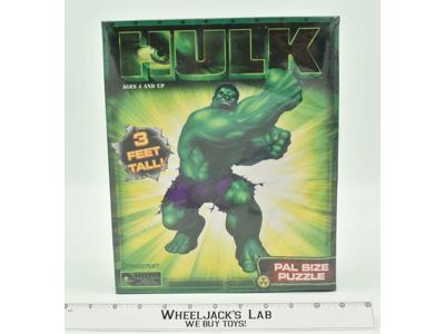 Hulk Pal Size Puzzle 3 Feet Tall Marvel Universal 2003 Pressman NEW SEALED