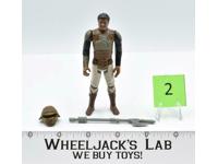Lando Calrissian Skiff Guard #2 100% Complete Star Wars 1983 Kenner NO REPRO