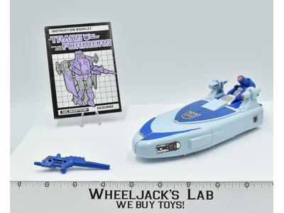 Scourge STICKERED 100% Complete 1986 Vintage G1 Transformers Action Figure