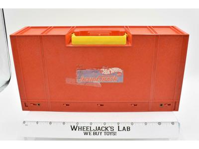 Insider Carrying Case Race Track Play Set W/Cars Hot Wheels 1981 Mattel Vintage