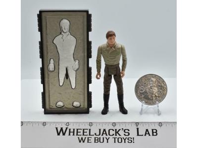 Han Solo in Carbonite 100% Complete Star Wars 1984 Vintage Kenner NO REPRO