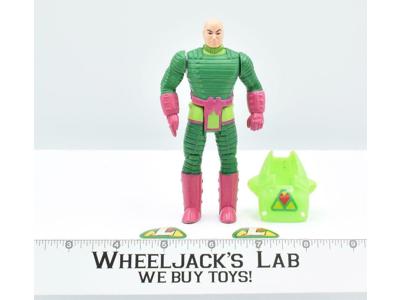 Lex Luther 100% Complete DC SUPER POWERS 1984 Kenner 5" Action Figure No Repro