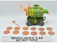 Pizza Thrower 100% Complete TMNT 1989 Vintage Playmates Action Figure Vehicle