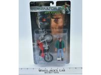 John Connor &amp; Motorcycle Terminator 2 1991 Kenner Vintage Action Figure MOSC