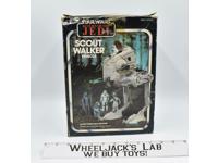 Scout Walker AT-ST 100% Complete W/Box Star Wars Return of the Jedi 1980 Kenner