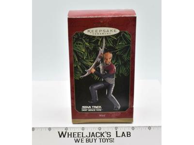 Worf Star Trek Deep Space Nine MIB 1999 Hallmark Keepsake Ornament