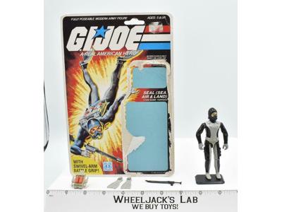 Torpedo V1 100% Complete W/ CARD 1983 GI Joe Hasbro Vintage Action Figure