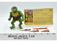 Breakfightin' Raphael Teenage Mutant Ninja Turtles TMNT 1989 Playmates Figure