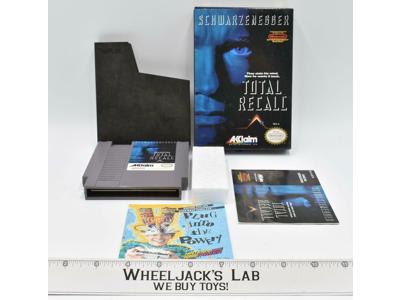 Total Recall Nintendo NES 1990 Acclaim Entertainment Video Game