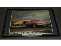 Hot Wheel Racing World Cars Hot Wheels 1970 Mattel Vintage Poster