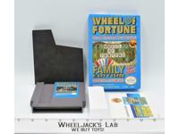 Wheel Of Fortune Nintendo NES 1990 Game Tek Video Game MINTY