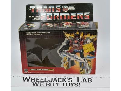 Snarl EMPTY BOX 1984 Vintage G1 Hasbro Transformers Action Figure