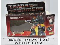Hoist BOX ONLY 1985 Action Figure Vintage Hasbro G1 Transformers
