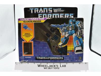 Slugslinger MIB 100% Complete 1987 Vintage G1 Transformers Action Figure