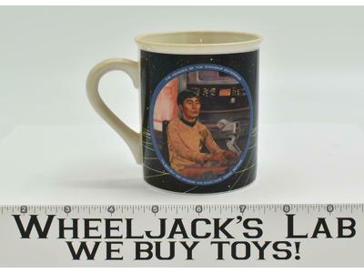Sulu Helmsman Star Trek Mug Collection 1983 Vintage Hamilton Gifts Coffee Cup