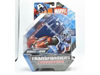 Captain America NEW Transformers Crossovers Vehicle To Hero Hasbro 2008 Figure