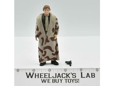 Han Solo Trench Coat 100% Complete Star Wars ROTJ 1983 Vintage Kenner NO REPRO