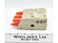 USS Flagg Aircraft Carrier Missile Box &amp; 6 Missiles 1985 GI Joe Vintage
