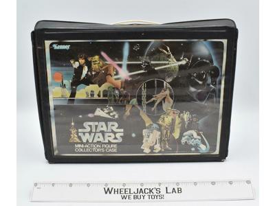 Vinyl Star Wars Action Figure Collector's Case W/Trays 1978 Vintage Kenner