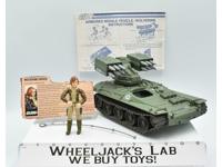 Wolverine &amp; Cover Girl Complete Vehicle 1983 GI Joe Hasbro Action Figure Vintage