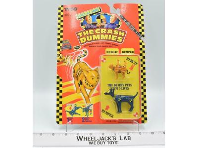 Hubcat &amp; Bumper The Incredible Crash Dummies 1991 Tyco NEW SEALED MOSC