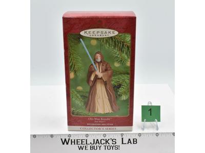 Obi-Wan Kenobi #1 Collector's Series Hallmark Christmas Ornament 2000 MIB