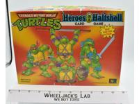Heroes in a Halfshell Teenage Mutant Ninja Turtles 1990 Mirage Studios Card Game