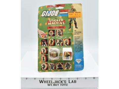 The Sticker Machine Roll Stickers 1985 Diamond Toymakers GI Joe Vintage