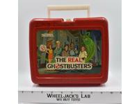 Thermos Brand Plastic Lunchbox NO THERMOS The Real Ghostbusters 1986 Vintage
