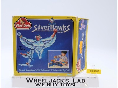 #21610 Silverhawks Playset Play-Doh Modeling Kit 1986 Kenner Vintage