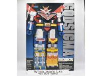 Godsigma MINTY FIGURES W NICE Box Complete Godaikin 1984 Bandai Popy Chogokin