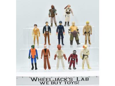 Lot of 12 Star Wars 1980's Kenner Vintage Action Figures