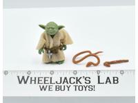 Yoda W/BROWN Snake 100% Complete Star Wars ESB 1980 Vintage Kenner NO REPRO