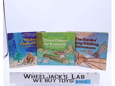 Lot of 3 Star Wars Books An Ewok Adventure ROTJ 1984 Random House