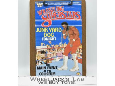 Junk Dog Original Poster 1986 WWF LJN Wrestling Vintage