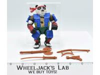 Panda Khan 100% Complete Teenage Mutant Ninja Turtles 1990 Playmates Figure
