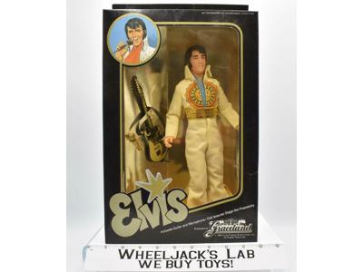Elvis Presley 12" Eugene Doll Co With Guitar Action Figure New Vintage 1984