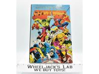Marvel Super-Heroes Secret Wars British Annual 1985 Hardcover Comic