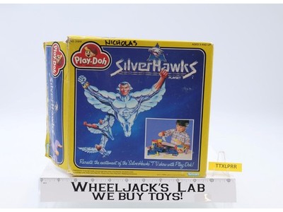 #21610 Silverhawks Playset Play-Doh Modeling Kit 1986 Kenner Vintage