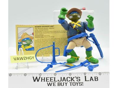 Kookie Kavalry Leo Teenage Mutant Ninja Turtle 1992 Playmates Action Figure