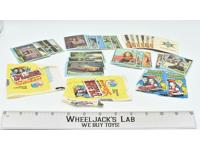 Dukes of Hazzard Bubble Gum Cards &amp; Stickers 1981 Vintage Warner Bros.
