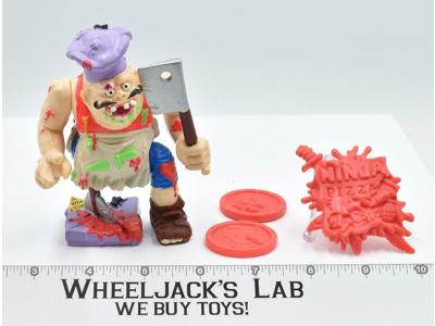 Pizzaface 100% Complete Teenage Mutant Ninja Turtles 1990 Playmates Figure