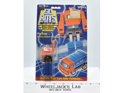 Fly Trap Enemy Robot Garbage Truck MOSC NEW Gobots 1984 Tonka Action Figure