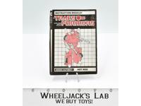 Hot Rod Action Figure Instruction Manual 1986 G1 Transformers