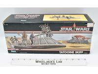 Tatooine Skiff W Box LANDING GEAR WORKS Star Wars POTF ROTJ Kenner Vintage 1984