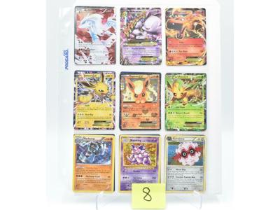 Mega Charizard Mewtwo EX Nintendo 18 Rares Cards Lot of POKEMON