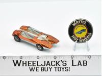 Splittin' Image Orange With Button Hot Wheels 1968 Vintage Mattel Redline RL